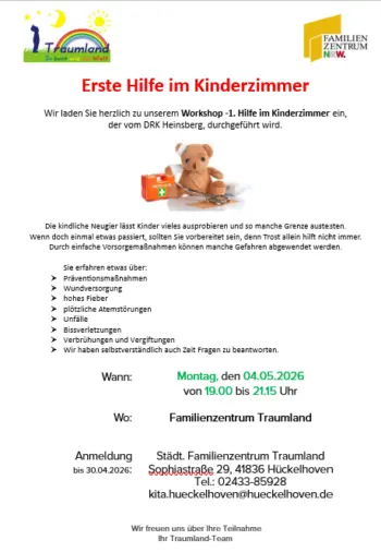 1. Hilfe im Kinderzimmer
