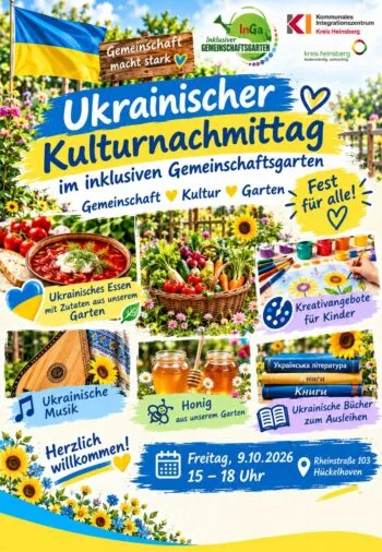 Ukrainischer Kulturnachmittag im Inklusiven Gemeinschaftsgarten