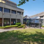 Hückelhoven Aula Haupteingang Foto Stadt Hückelhoven