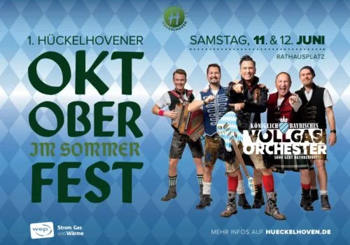 Oktoberimsommerfest Plakat Quer