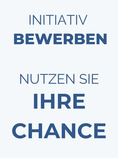 Initiativbewerbung