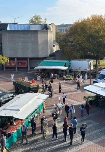 Wochenmarkt auf dem Hartlepooler Platz