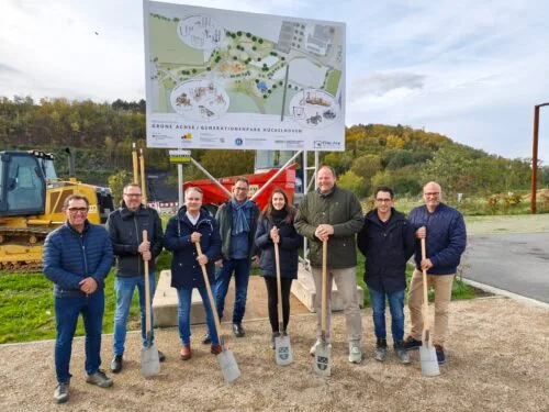 Spatenstich Generationenpark ©Stadt Hueckelhoven Scaled