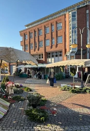 Wochenmarkt auf dem Hartlepooler Platz