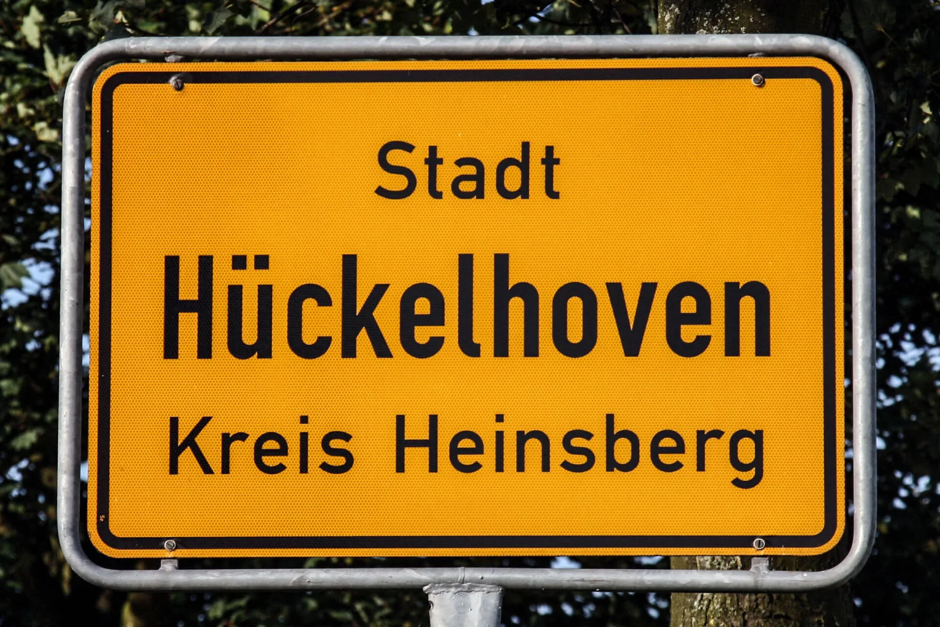 Ortschild H¸ckelhoven