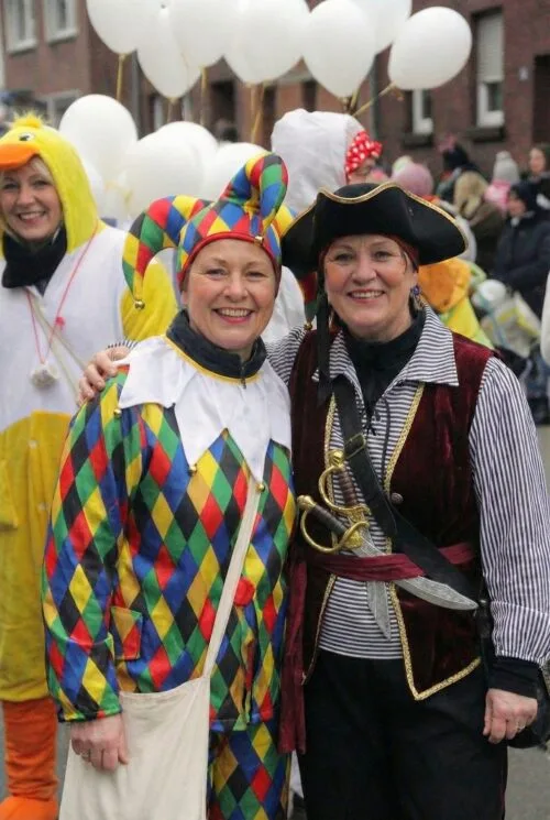 Karneval Hoch KI Gemini