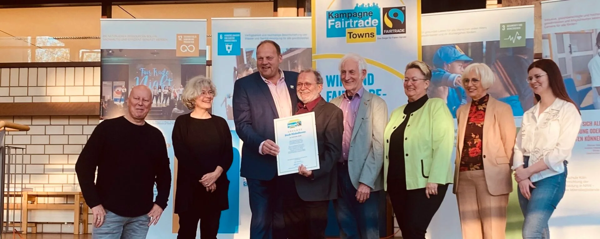 Pressetext Fairtrade Stadt Zertifizierung