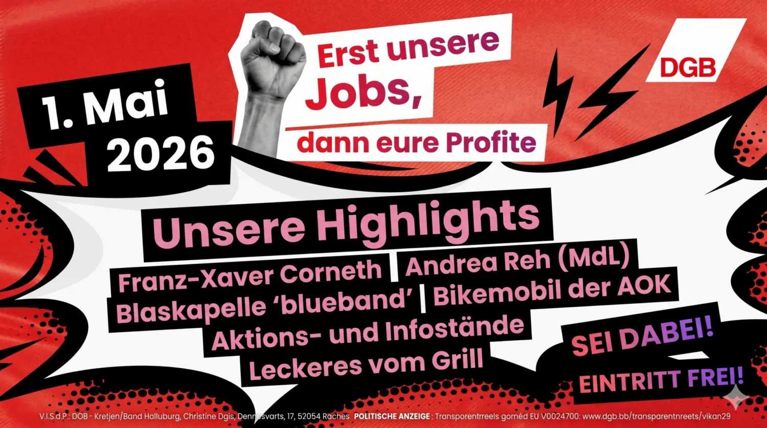 Programm 1. Mai in Hückelhoven