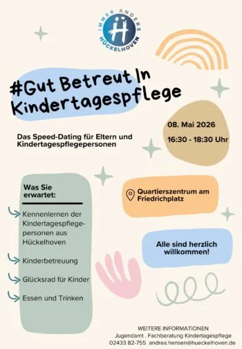 Gut betreut in Kindertagespflege