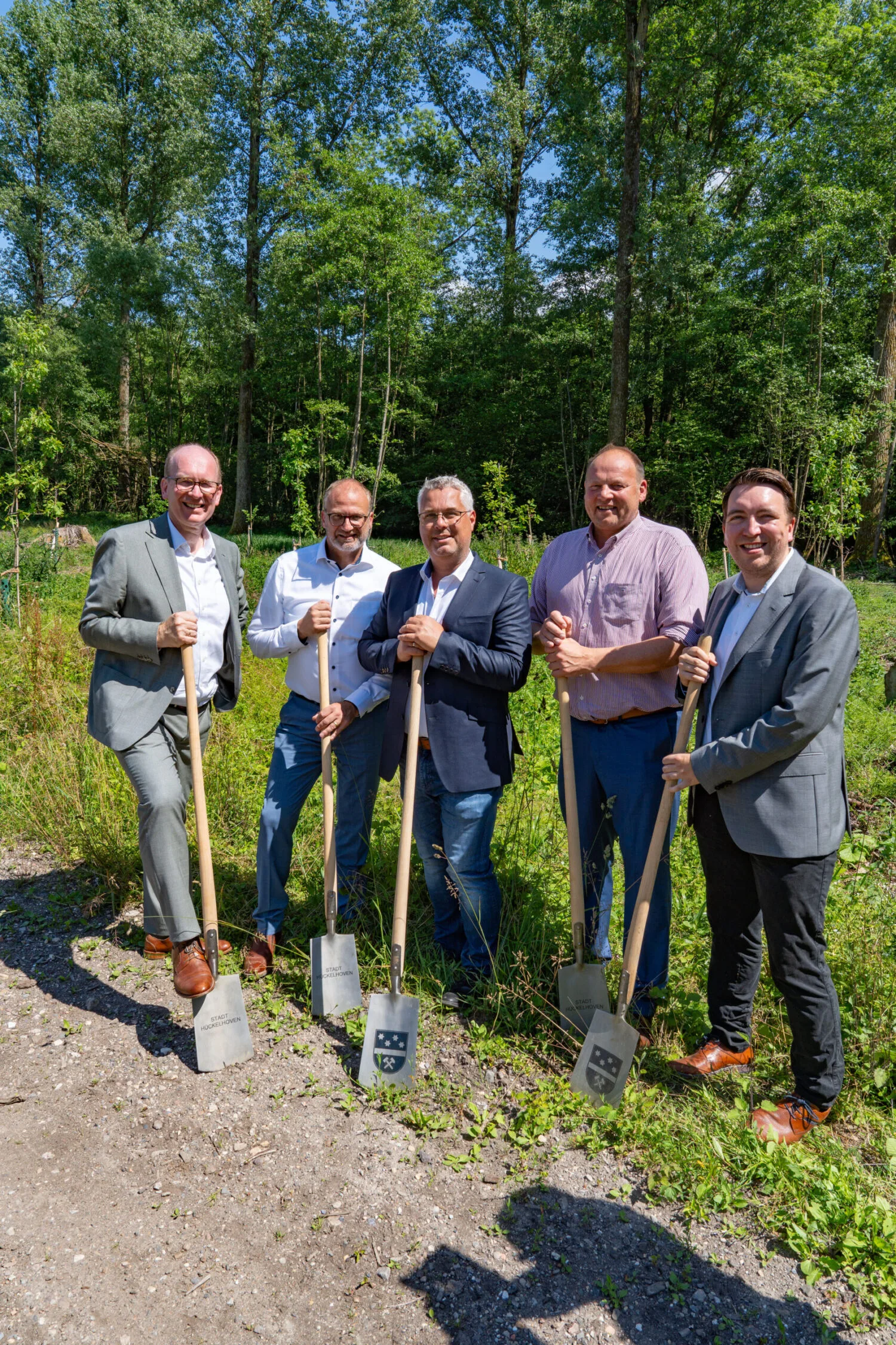 v.l.: Franz D. Meurers, Christoph Breuer, Markus Allwicher, Bernd Jansen,  Alexander Kurth