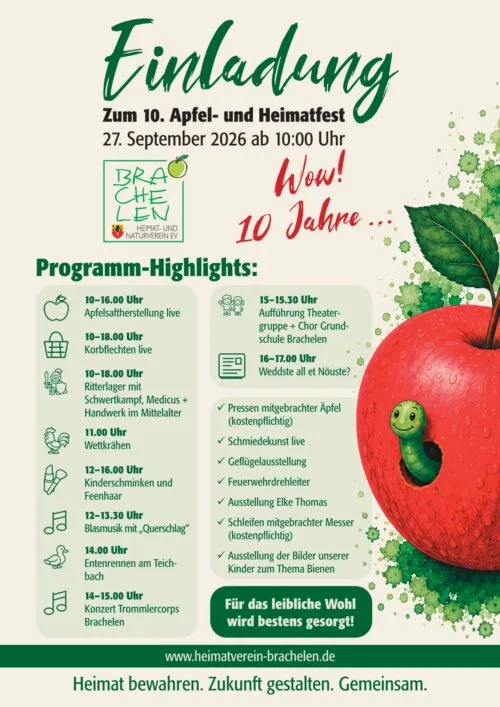 Brachelen Apfel Heimat 2026