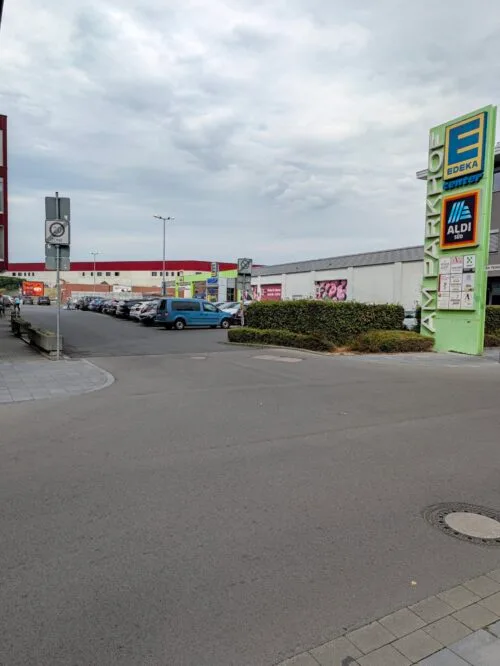 Sperrung Zufahrt Hoch