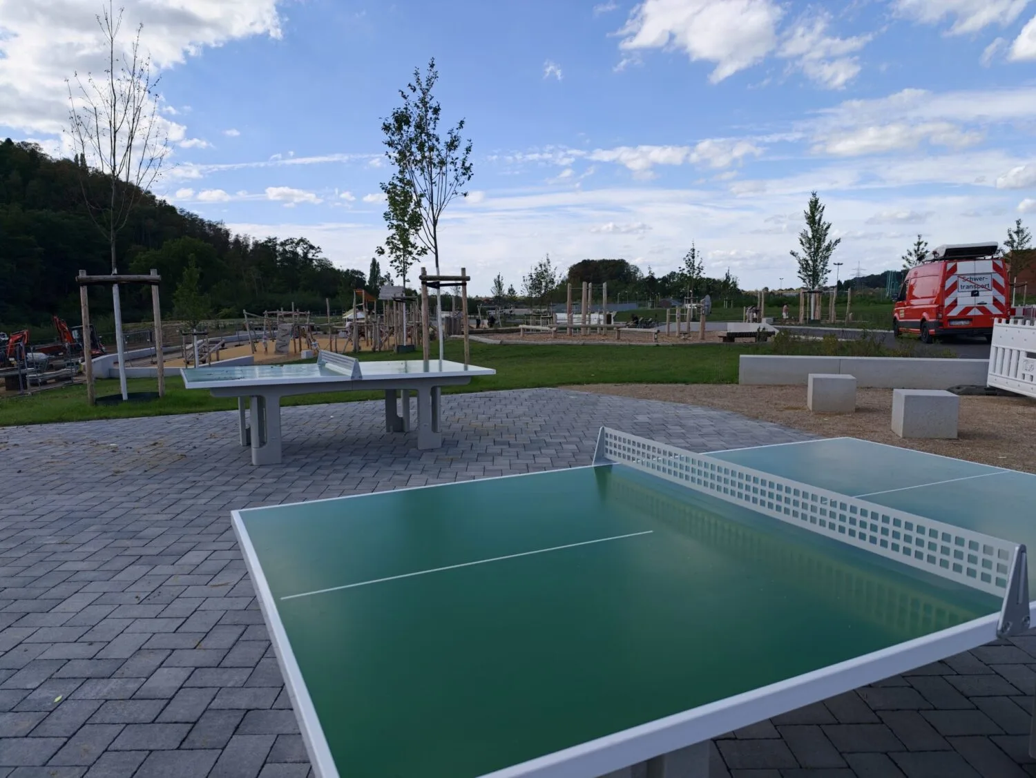 Teil des Mehrgenerationenpark.