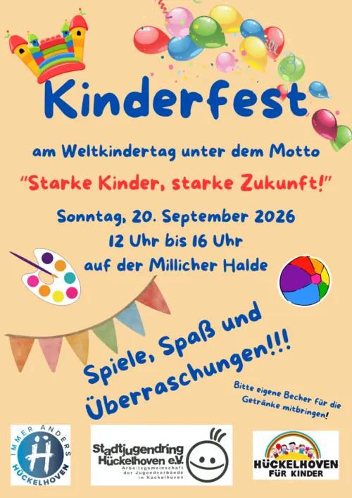 Kinderfest 2026 Flyer