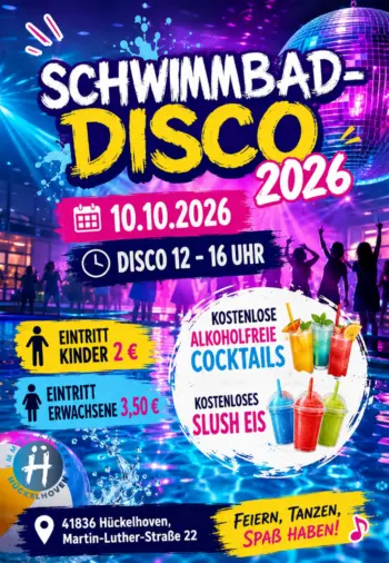 Schwimmbad-Disco geht weiter